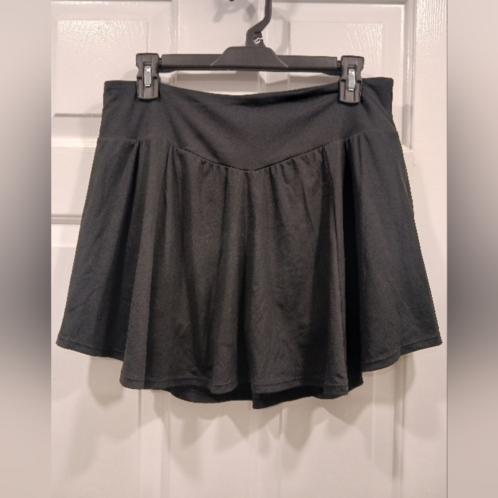 Xersion Black Skater Skort